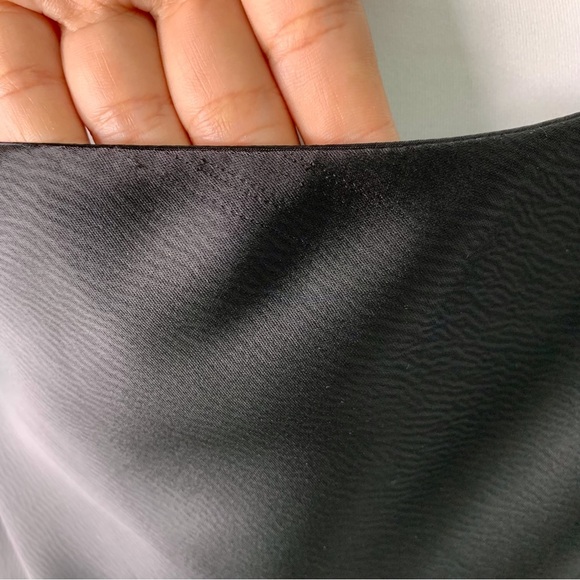 WAYF Women's Cowl Neck Black Sleeveless Asymmetrical Top Size XL - Picture 8 of 14